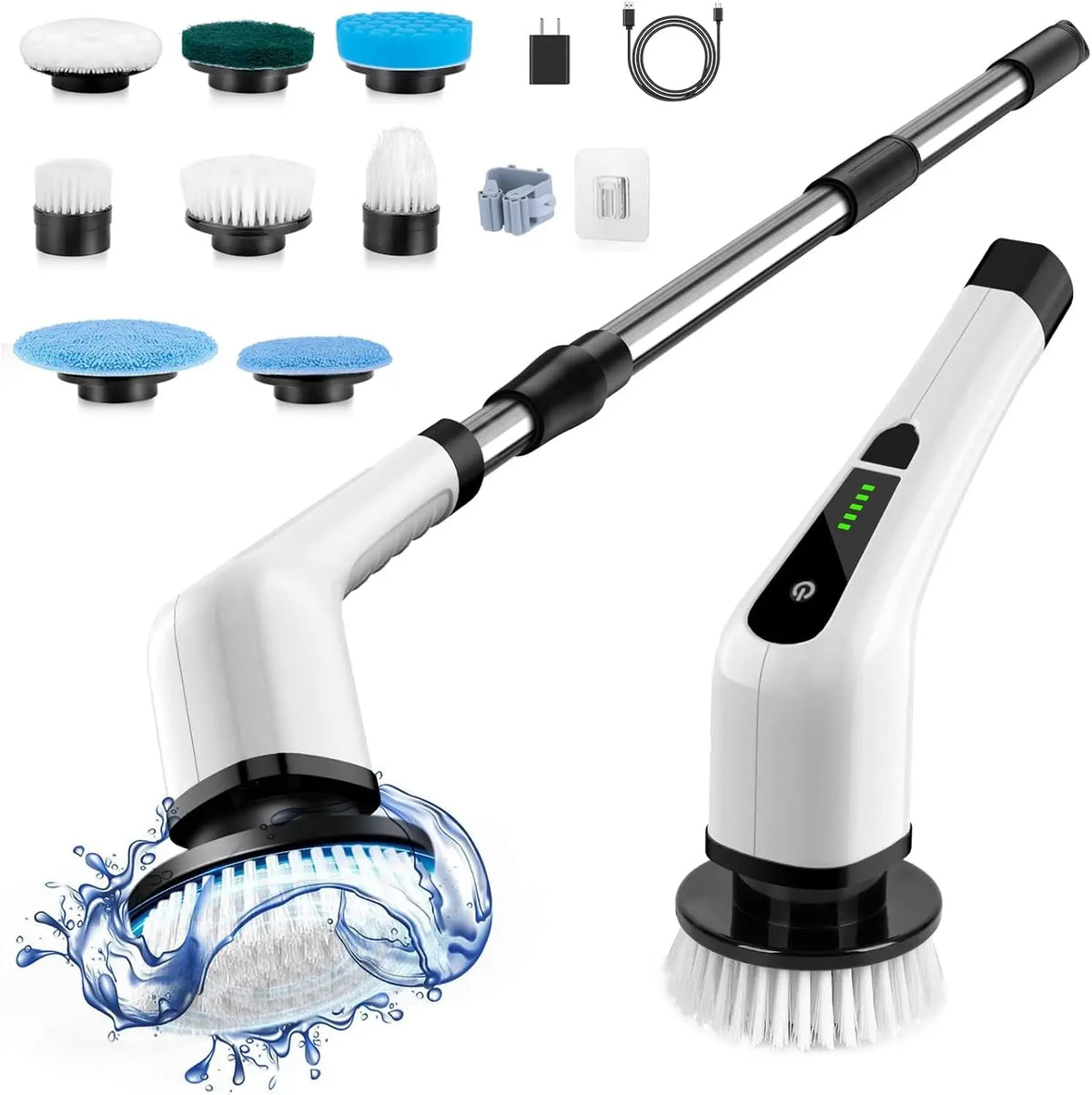 PowerClean Electric Spin Scrubber