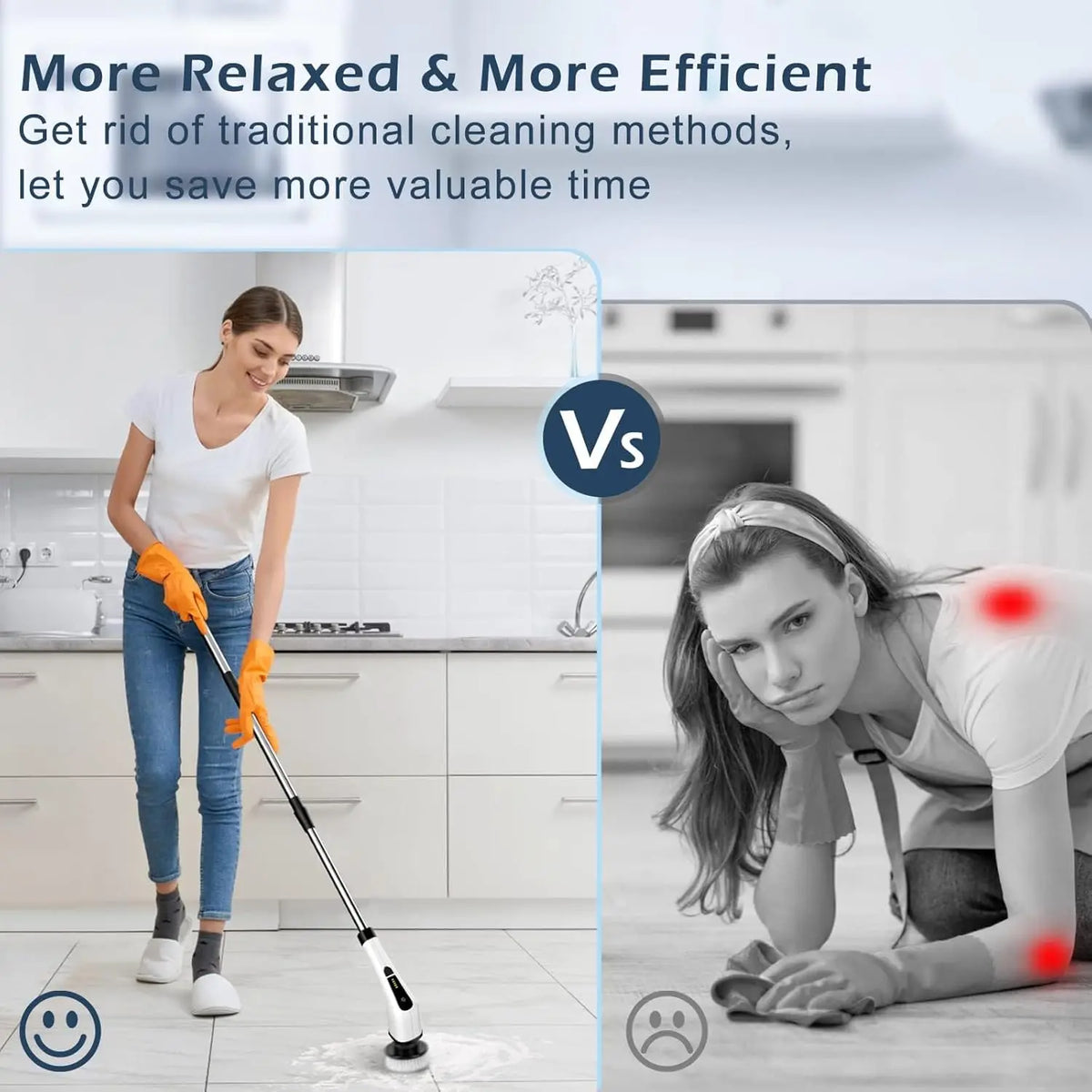 PowerClean Electric Spin Scrubber